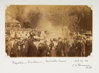 [EARLY PHOTOGRAPHY - WESTERN AMERICANA]. Album compiled by the Plummer family of San Francisco, featuring photographs of the Turk Island Salt Works, occupational scenes, and family events. Ca 1880s-1890s.