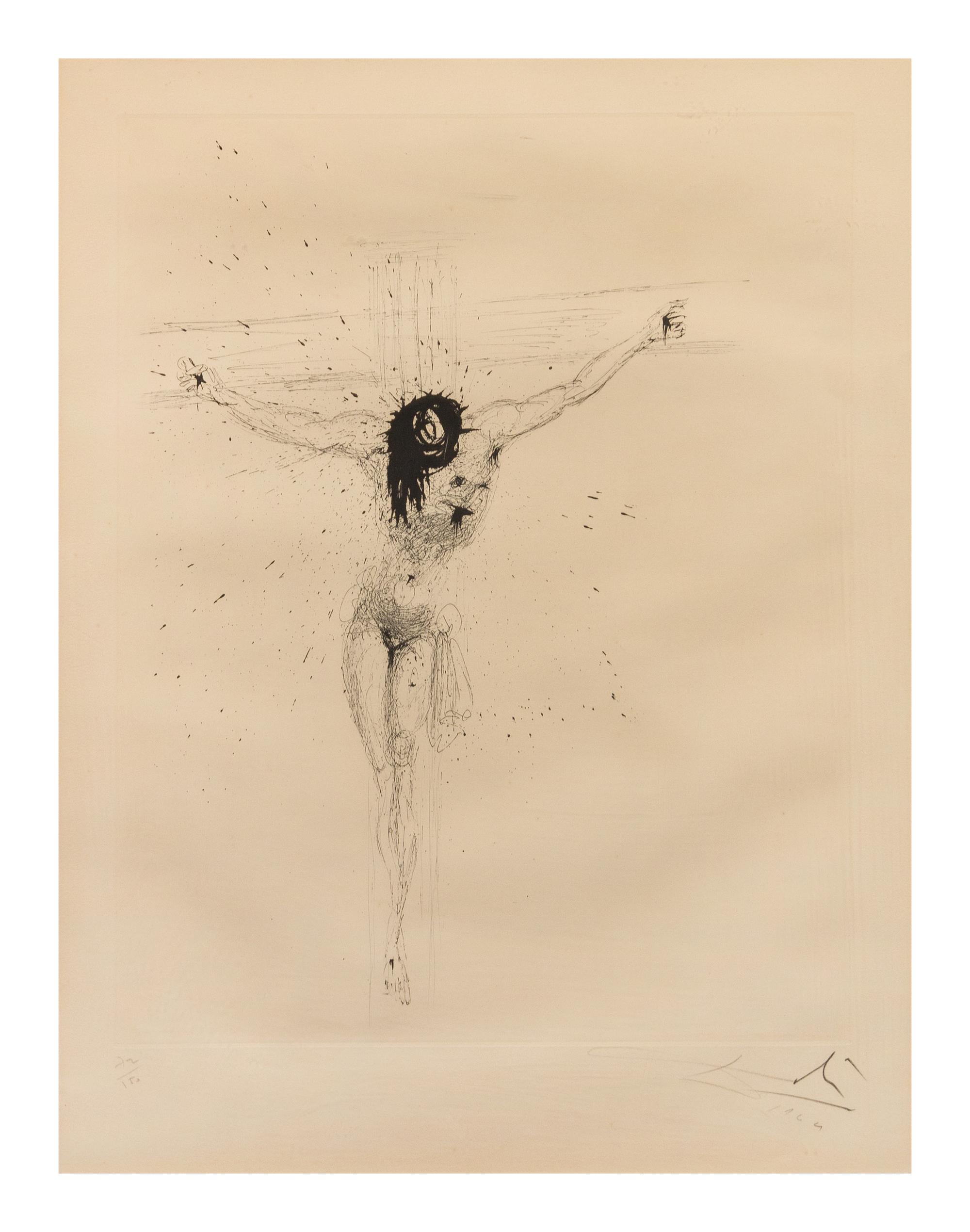Salvador Dali, (Spanish, 1904-1989), Christ, 1964