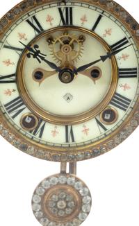 An Ansonia Gilt Bronze Mantel Clock