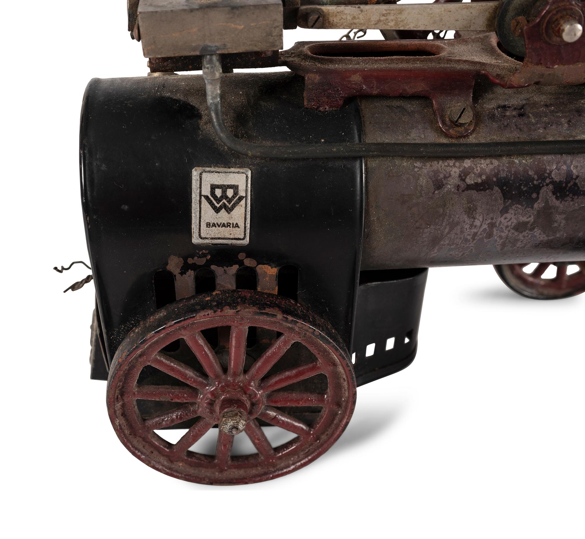 A Bing Steam Traction Engine Toy