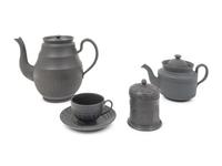 An Assembled Group of Wedgwood Black Basaltes Articles — 19TH/20TH CENTURY