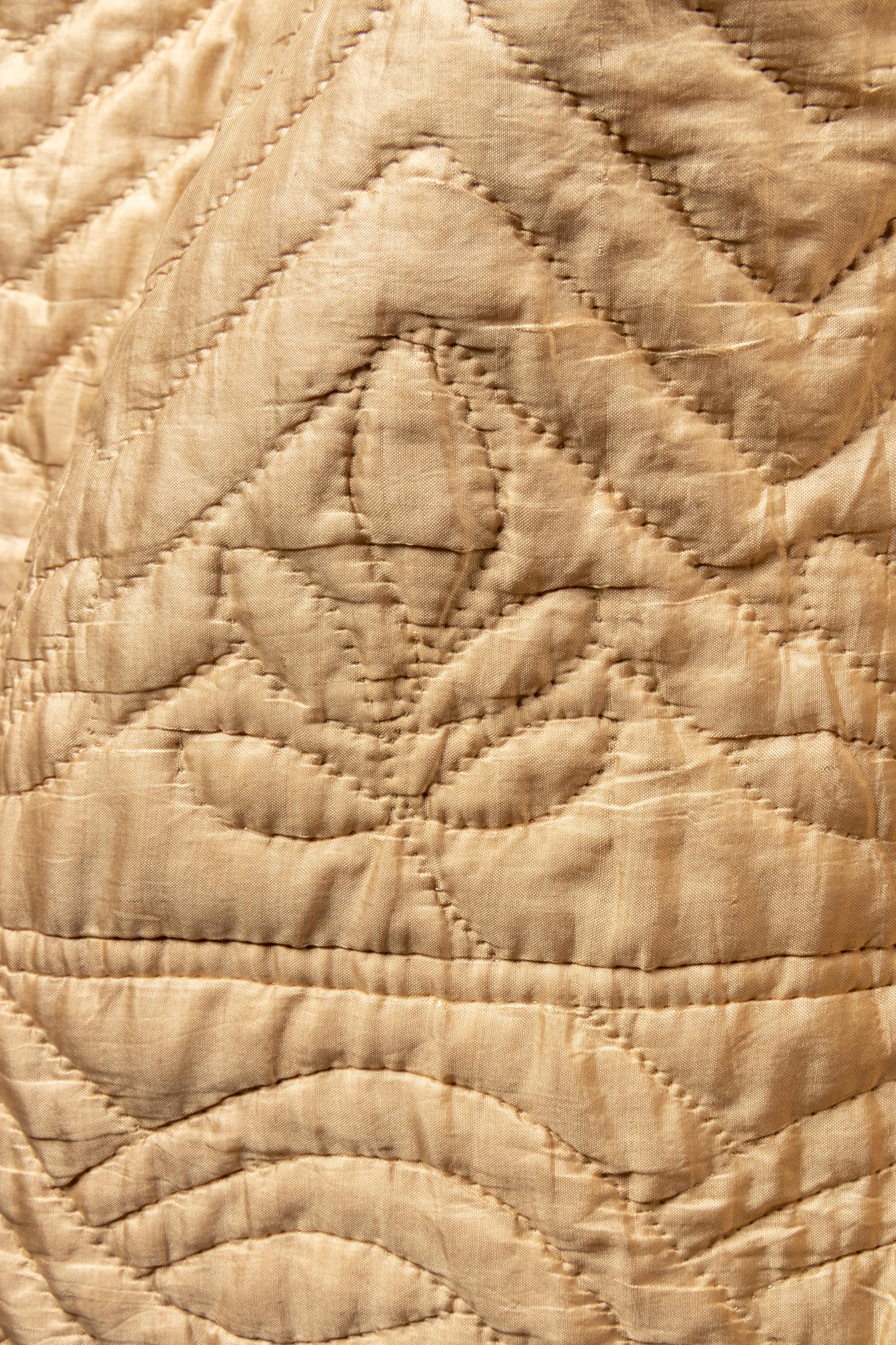 Two Mid-Victorian Items: Bodice and Quilted Petticoat, 1850-70s