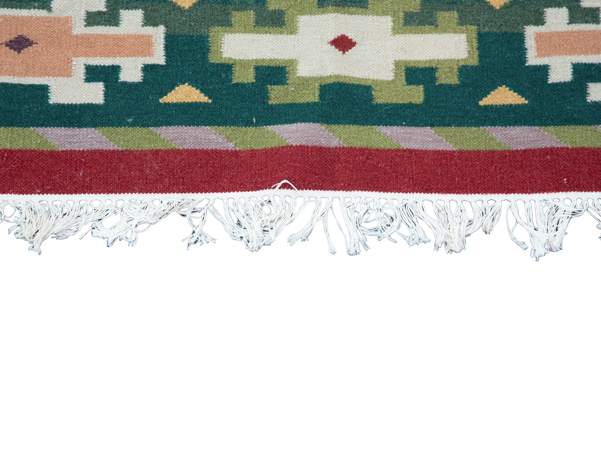 A Turkish Wool Flatweave Rug