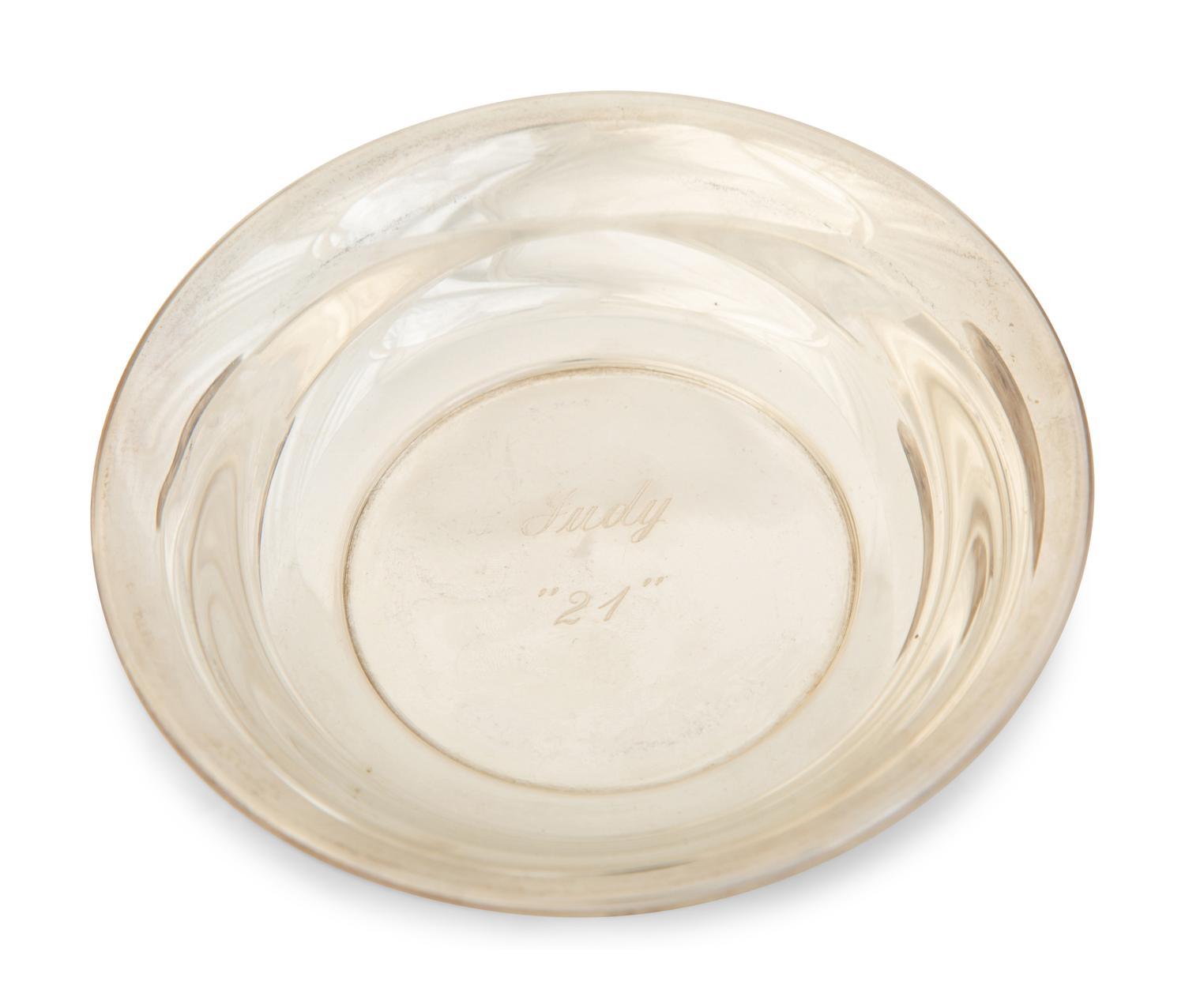 Three American Silver Nut Bowls — Various Makers, 20th Century