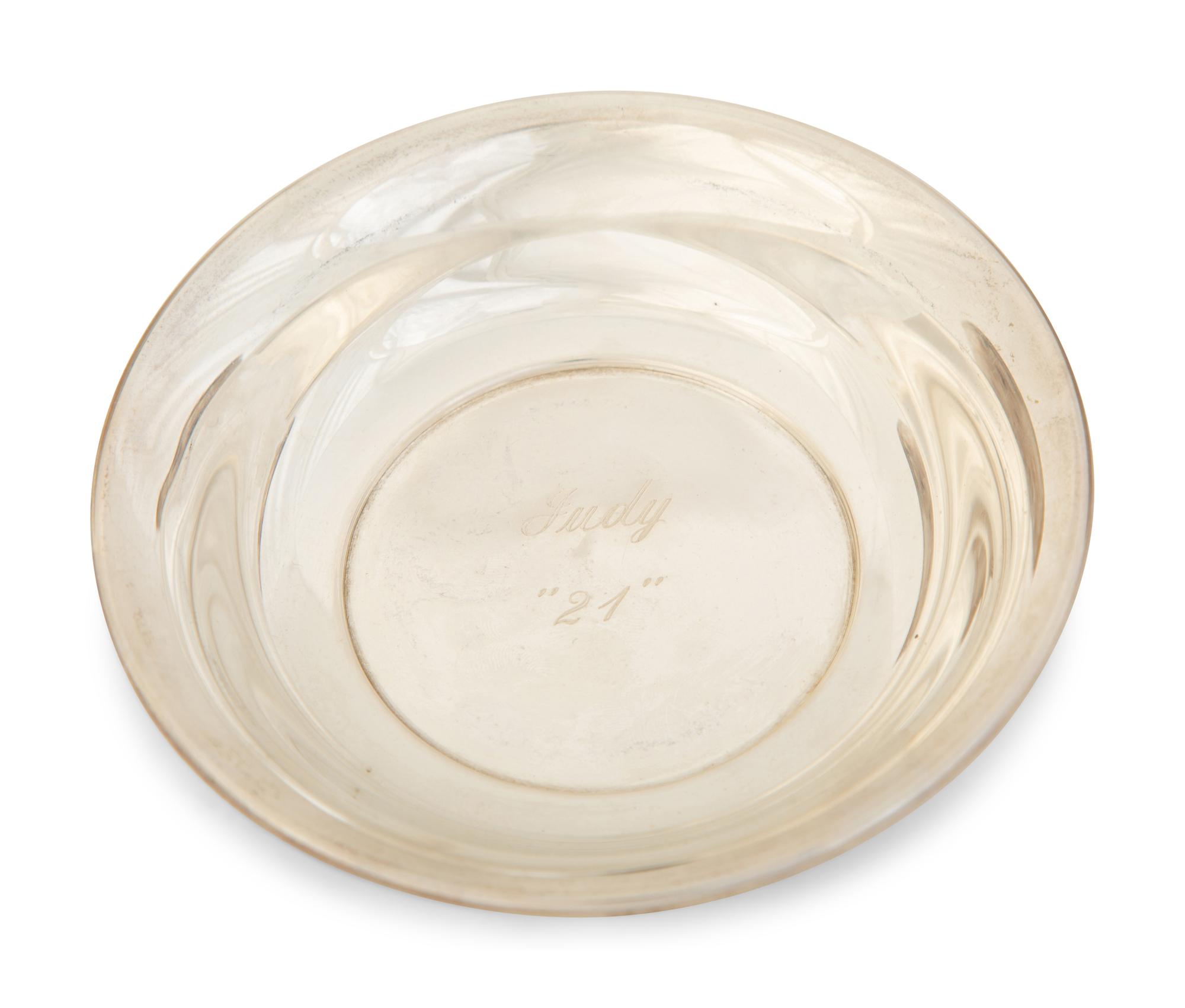 Three American Silver Nut Bowls — Various Makers, 20th Century