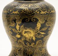 Two Chinese Porcelain Covered Jars