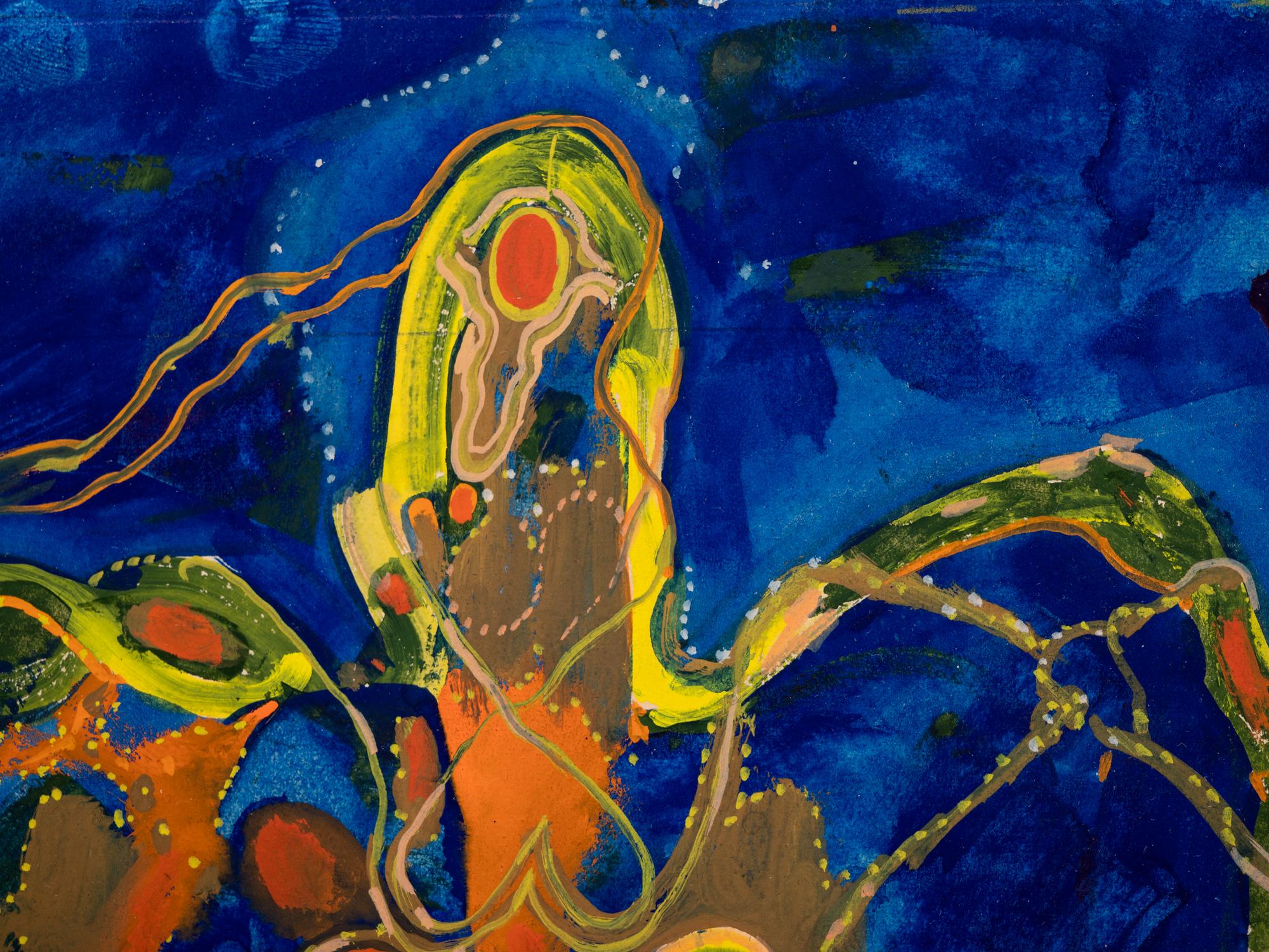 Whole Dawn, Half Egg, 1986 and Untitled (a pair of works)