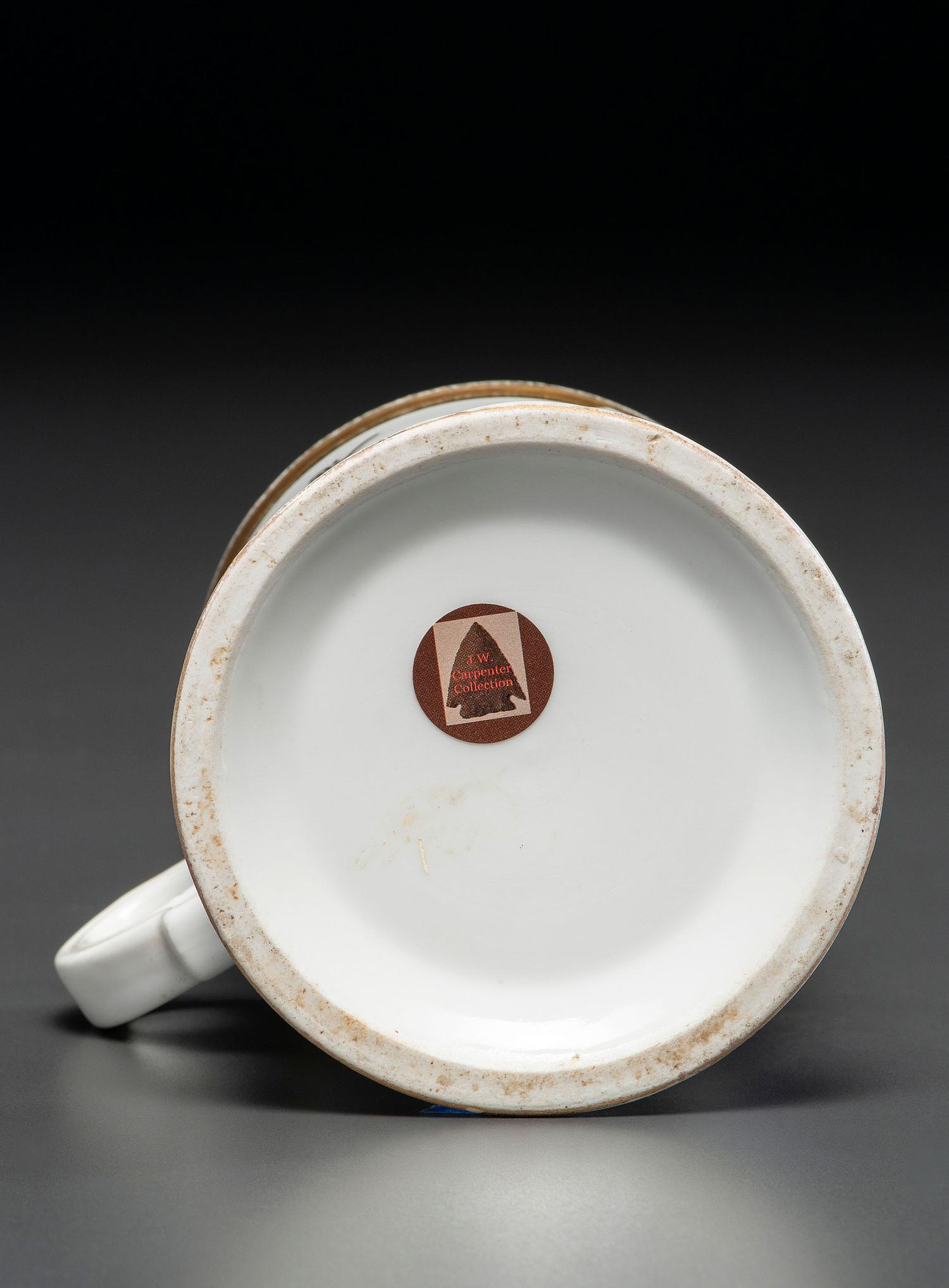 A House Painter's Porcelain Occupational Shaving Mug