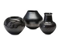 Collection of Blackware Pottery