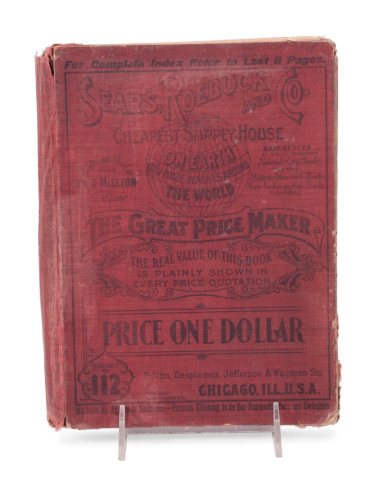 Two Original Sears Roebuck Catalogs