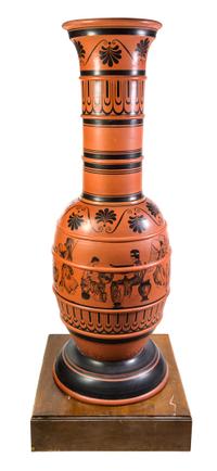 A Monumental Haeger Pottery Vase Height 92 1/2 inches. — Sebastiano Maglio, 1976