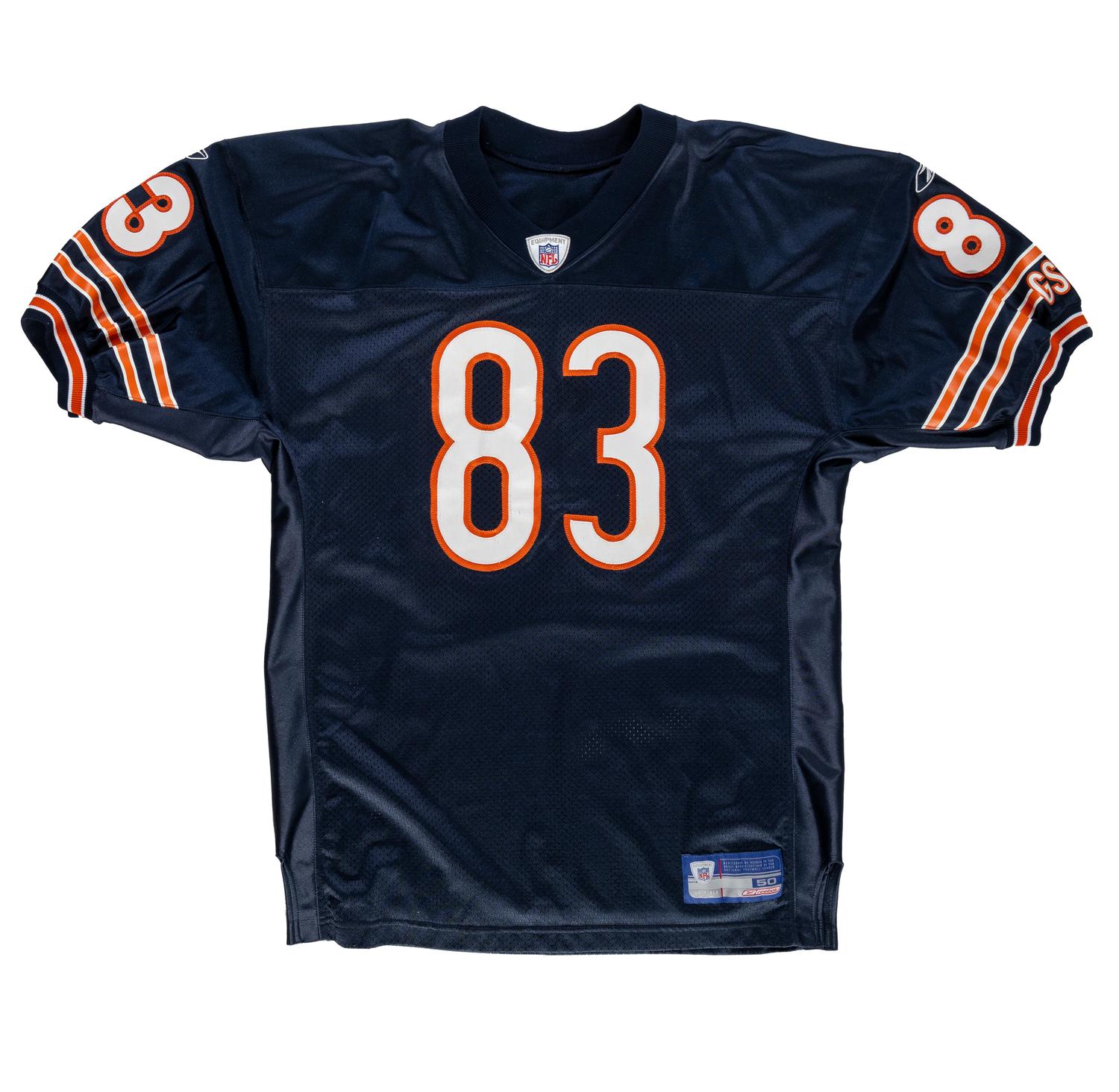 A David Terrell Signed Chicago Bears Team Issued Jersey