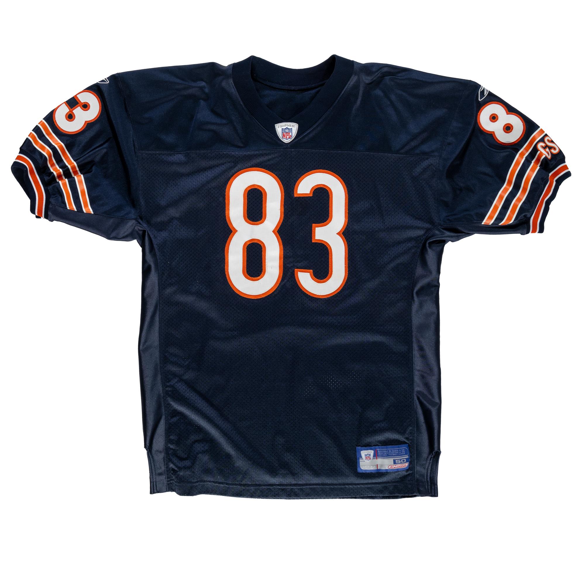 A David Terrell Signed Chicago Bears Team Issued Jersey
