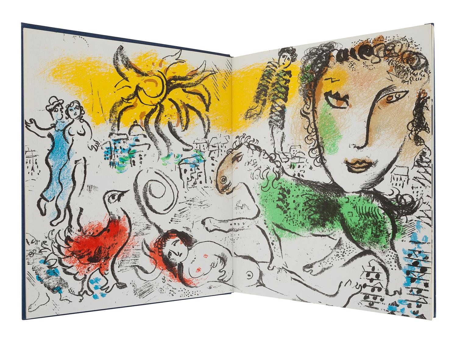CHAGALL, Marc (1887-1995). – DI SAN LAZARRO, Gualtieri, editor. Chagall Monumental Works: Special Issue of XX Siecle Review. New York: Tudor Publishing Company, 1973.