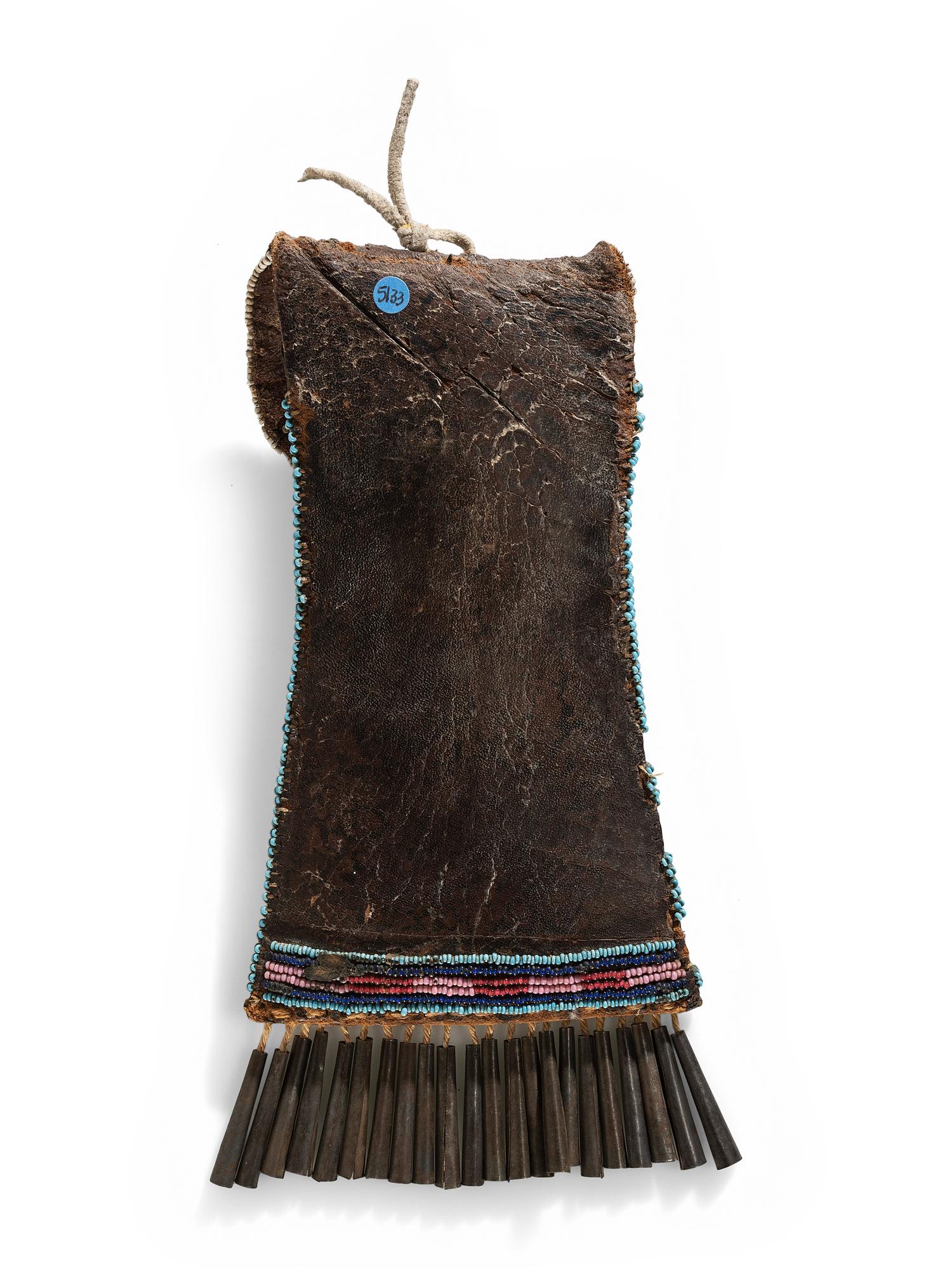 Kiowa Beaded Strike-a-Light Bag