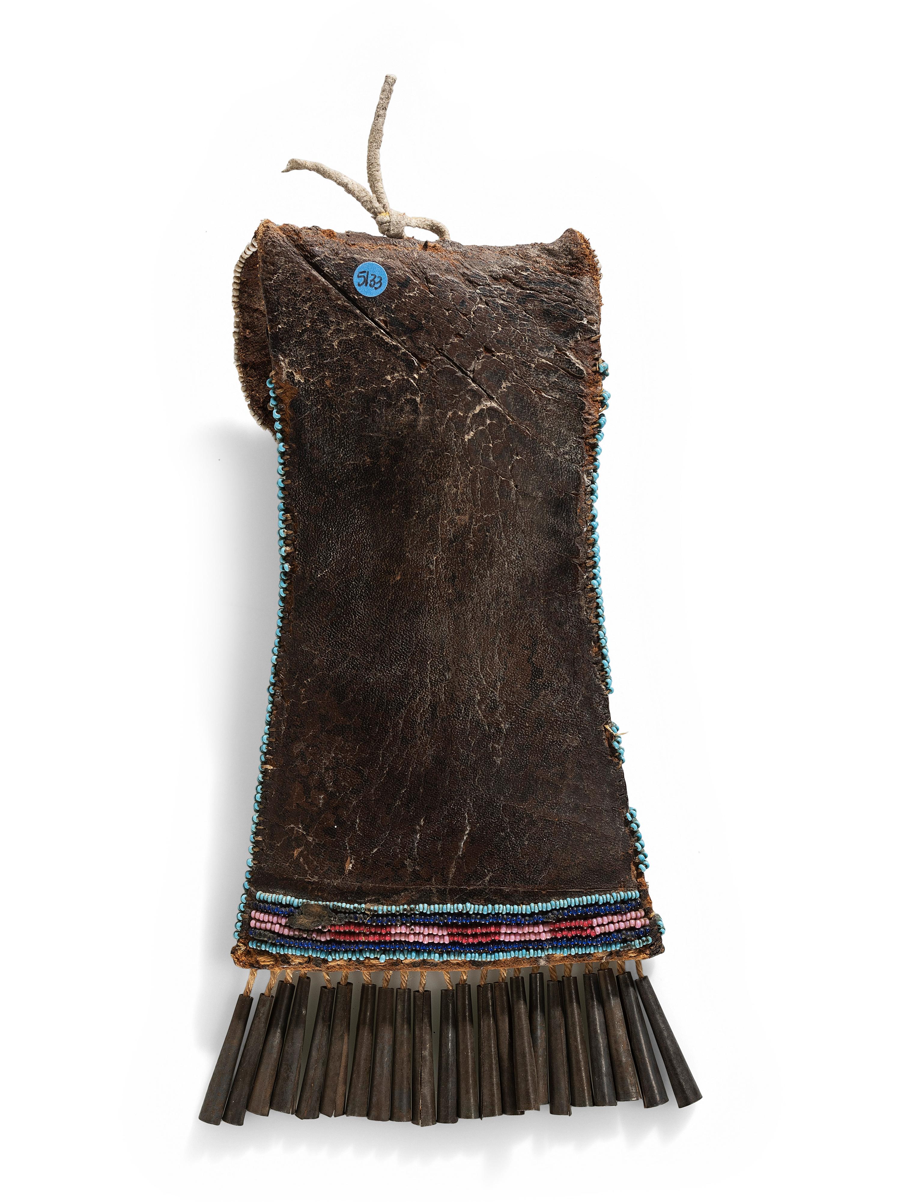 Kiowa Beaded Strike-a-Light Bag