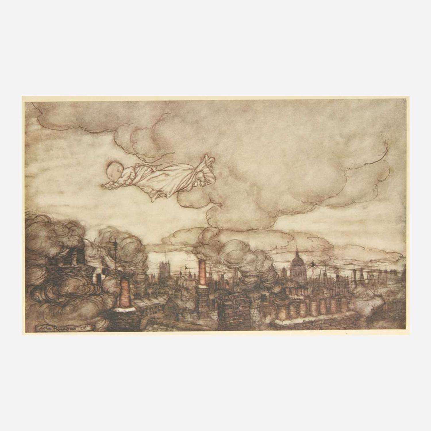 [Children's & Illustrated] [Rackham, Arthur] Barrie. J.M. Peter Pan in Kensington Gardens...