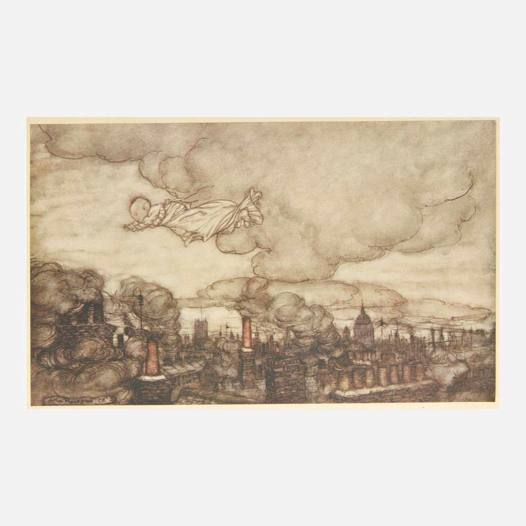 [Children's & Illustrated] [Rackham, Arthur] Barrie. J.M. Peter Pan in Kensington Gardens...