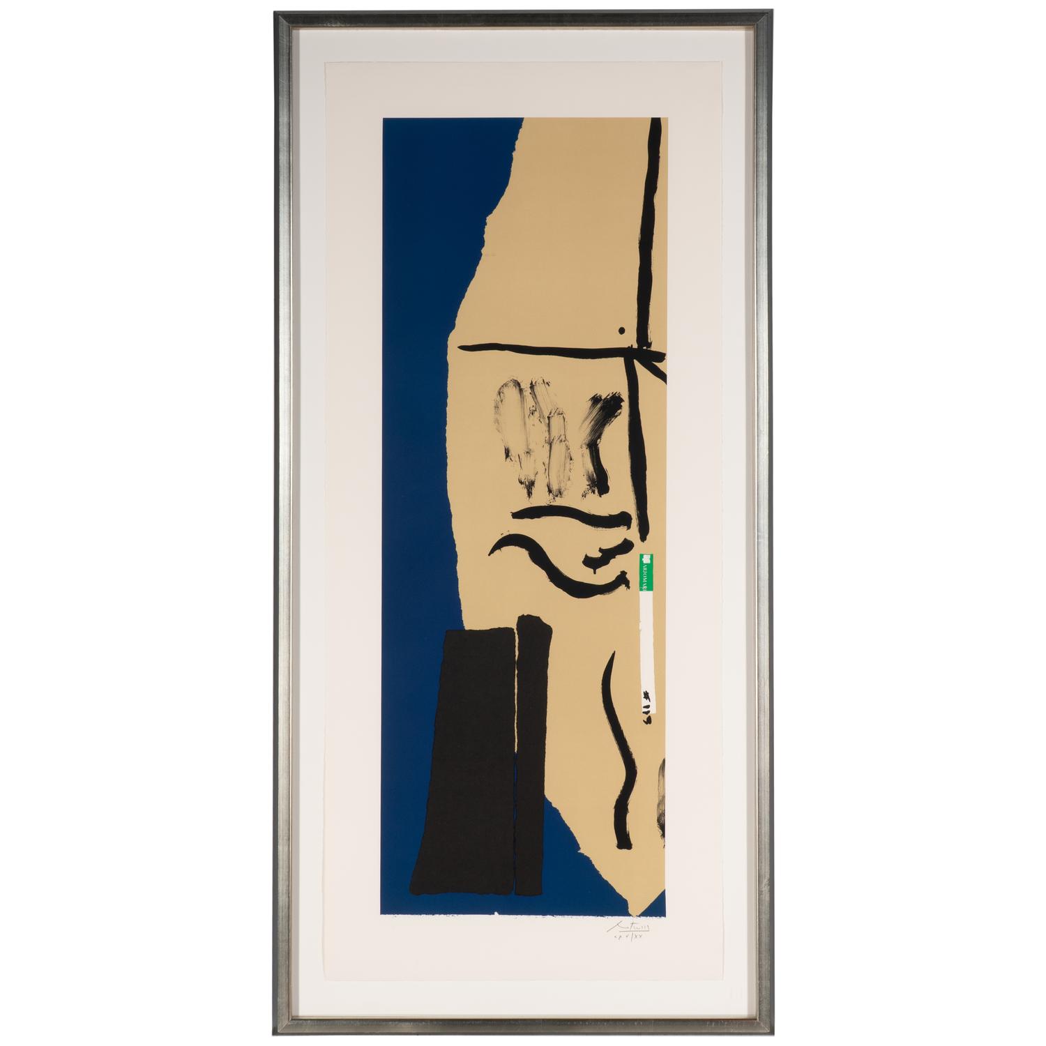 Robert Motherwell (American, 1915-1991) — America La-France Variations VIII , 1984