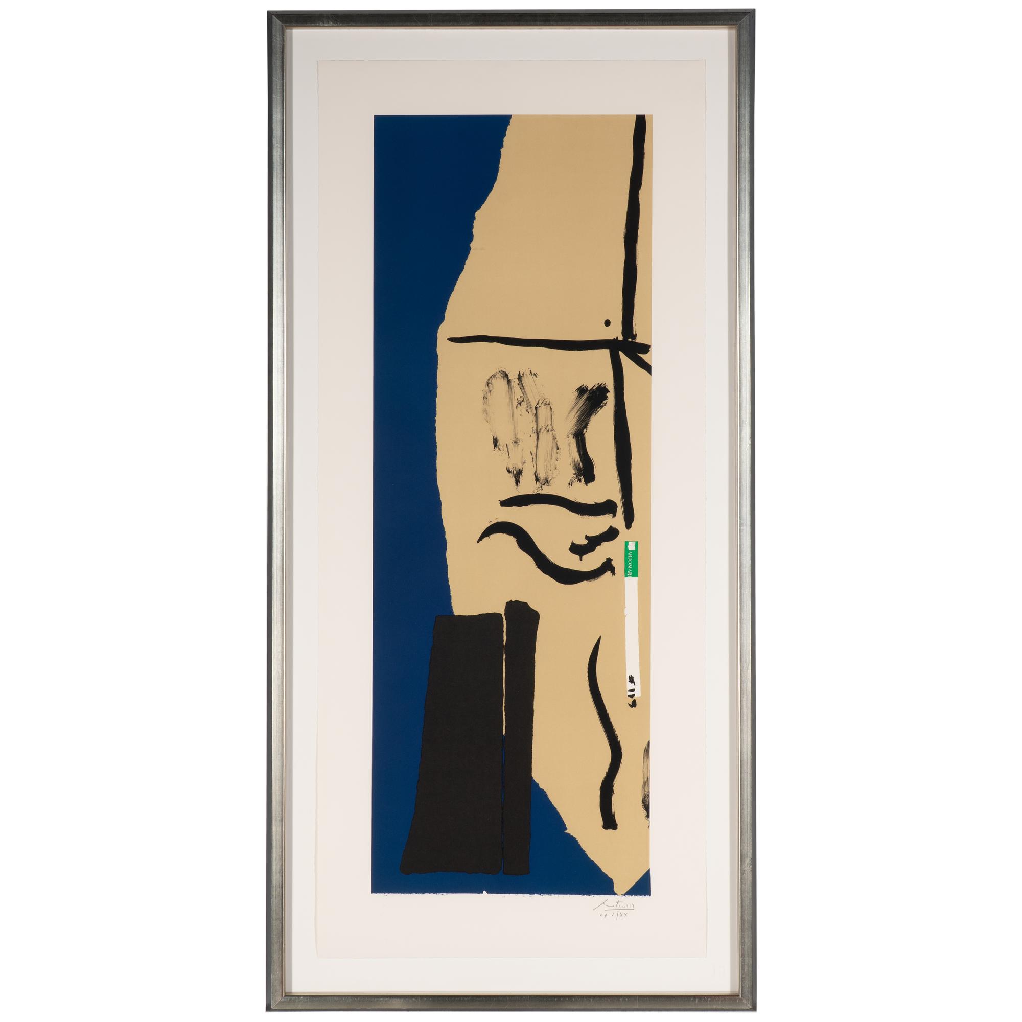 Robert Motherwell (American, 1915-1991) — America La-France Variations VIII , 1984