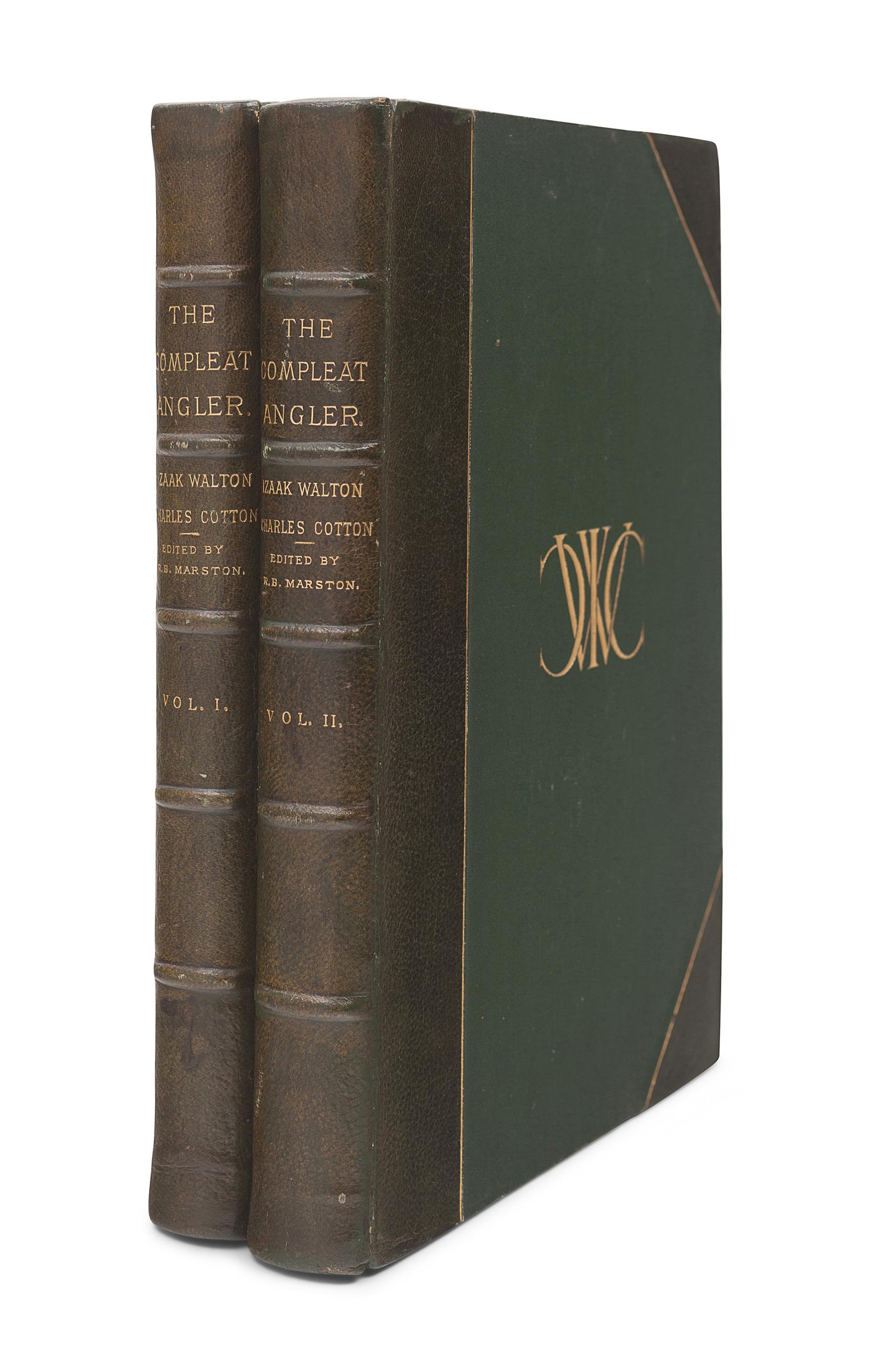 WALTON, Izaac (ca 1593-1683) -- COTTON, Charles (1630-1687). The Compleat Angler . Edited by R.B. Marston. London: Sampson Low, Marson, Searle and Rivington, 1888.