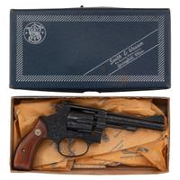 *Smith & Wesson Model 34-1 Class A Engraved in Box
