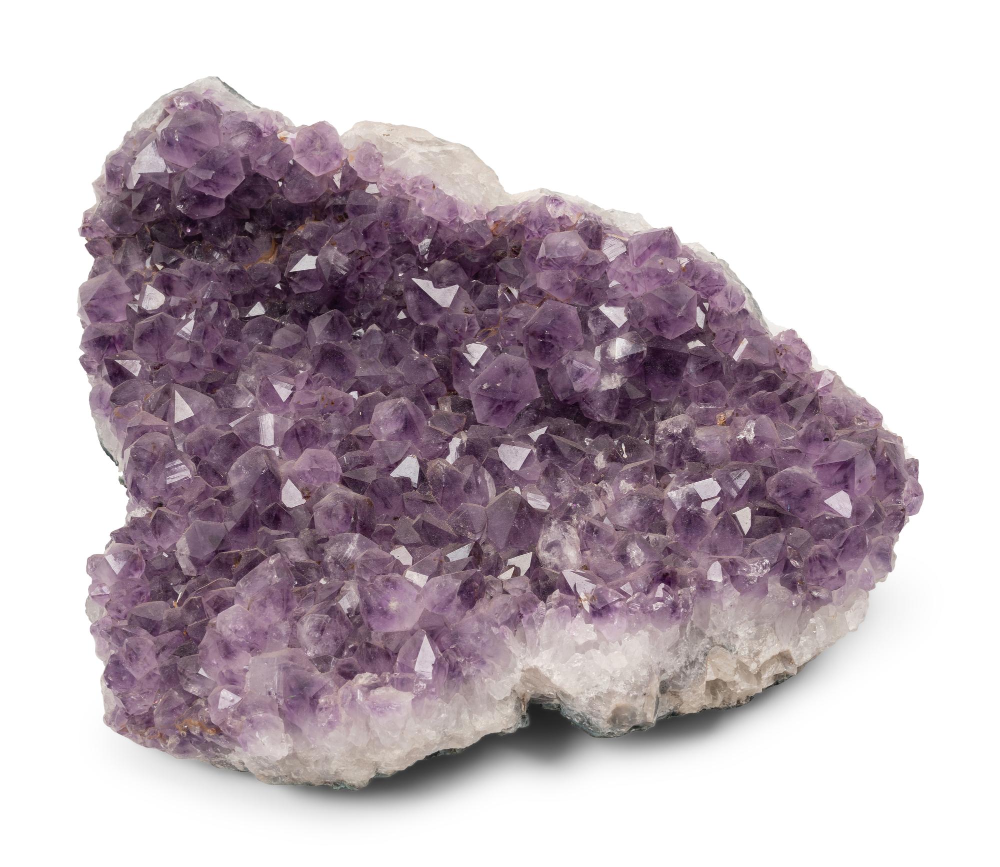 Three Amethyst Geode Specimens