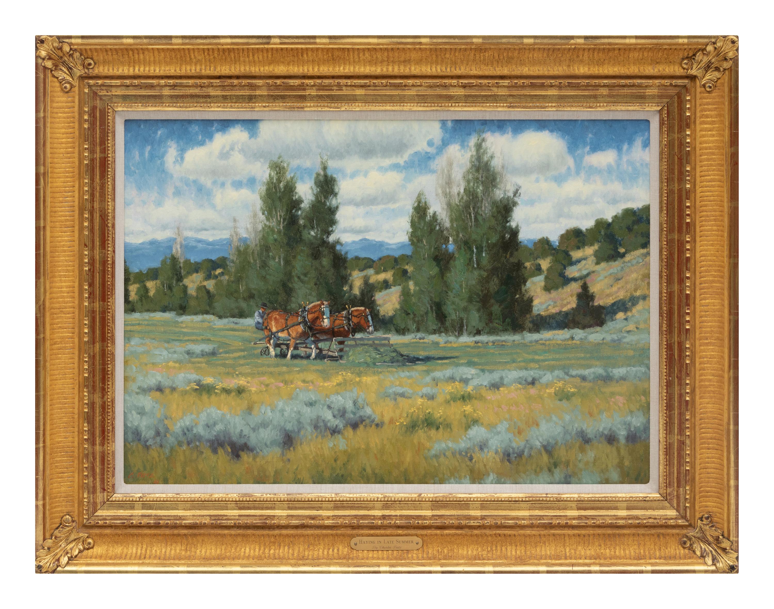Haying In Late Summer