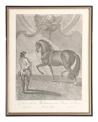 Six Austrian Equestrian Engravings