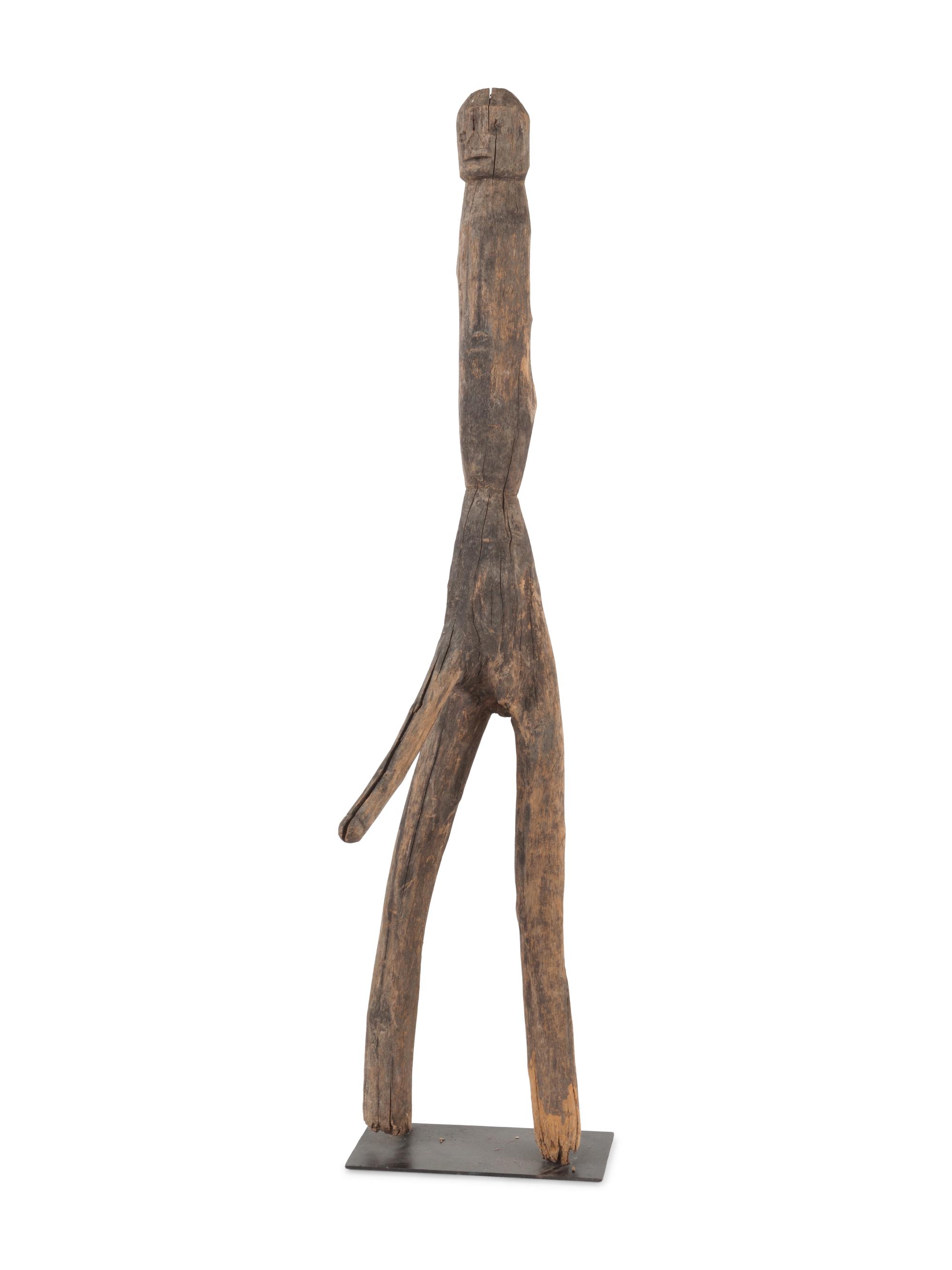 An African Carved Wood Sculpture