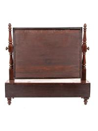 A Regency Mahogany Gentleman's Dressing Mirror