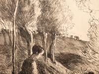 Vachère au bord de l'eau and Les Faneuses