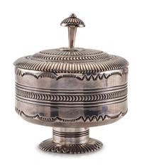 Award Winning Sterling Silver Lidded Compote Jar