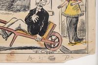 A Thirteen-Panel Comic Strip by Frederick Burr Opper (American, 1857-1937)
