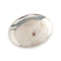 Zuni, Kewa, Navajo, and Hopi Miniature Silver Boxes and Seed Jars