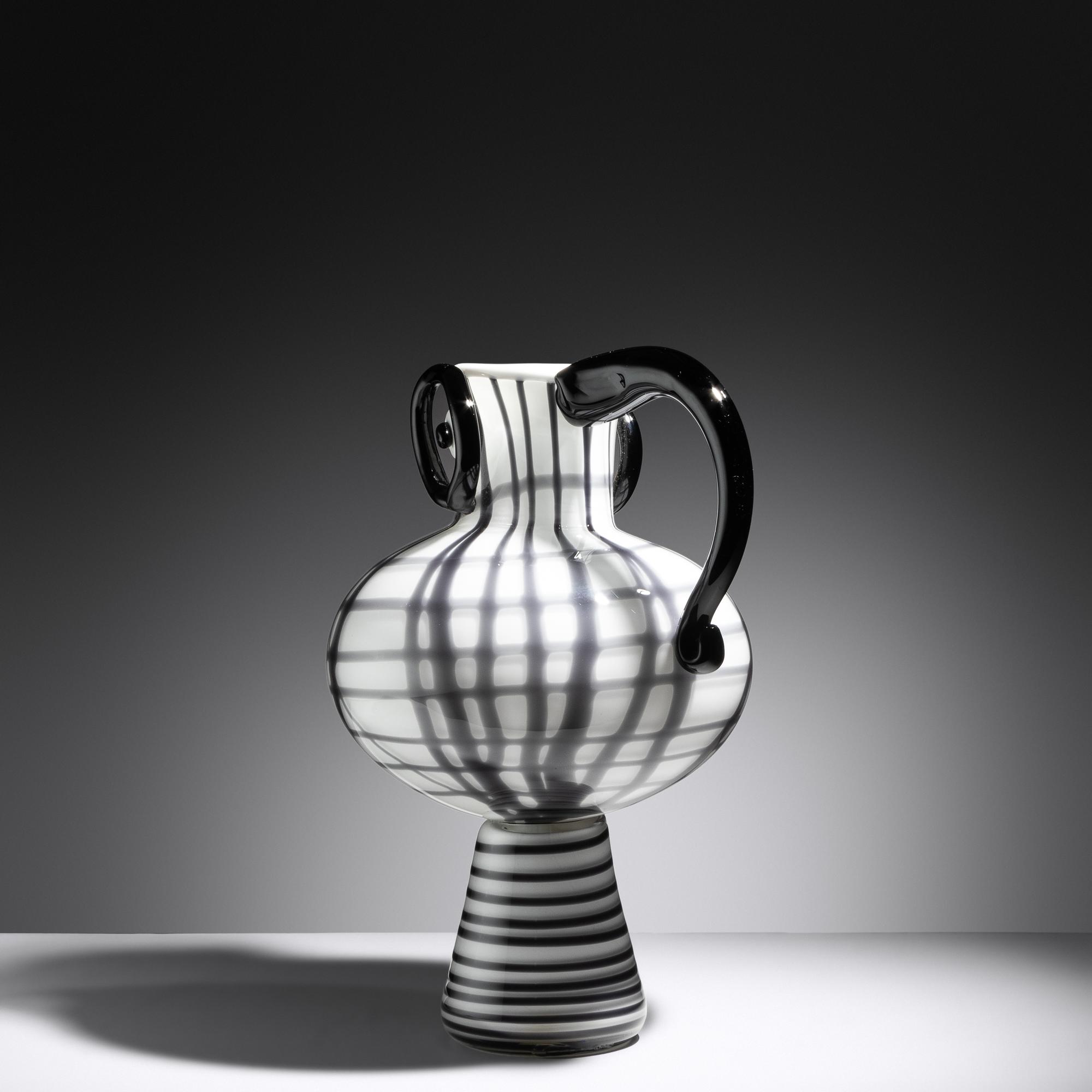 Handled Vase I.V.R. di Mazzega, Italy