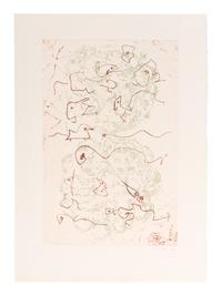 [ARTIST'S BOOK]. ERNST, Max, illustrator (1891-1976). -- PRÉVERT, Jacques (1900-1977). Les Chiens ont Soif . Paris: Au Pont Des Arts, 1964.