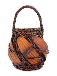 A Bamboo Flower Arranging Basket