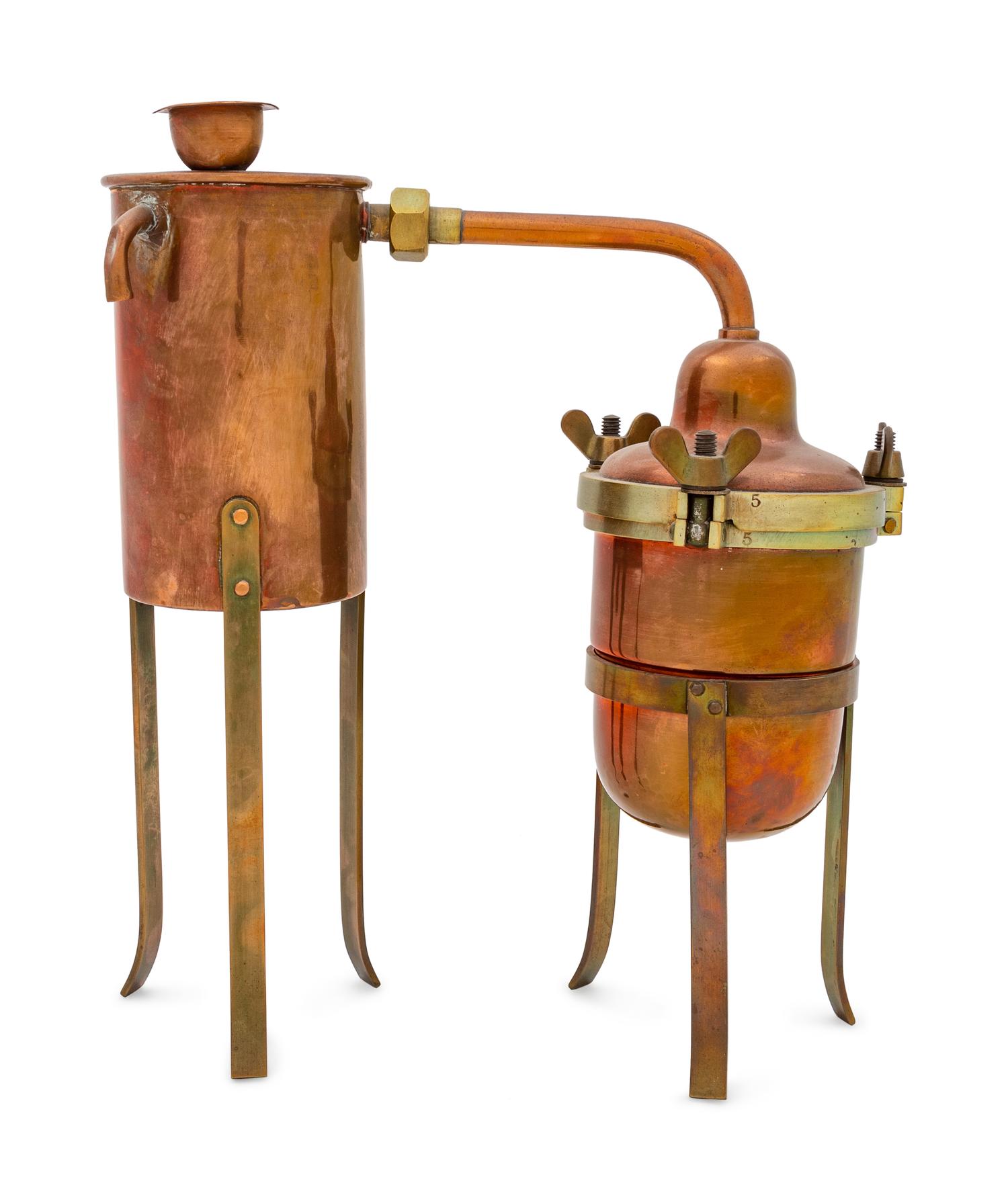 A Copper Alembic Still