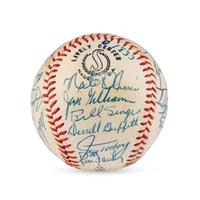 A 1967 Los Angeles Dodgers Team Signed Autograph Baseball (JSA Letter of Authenticity),