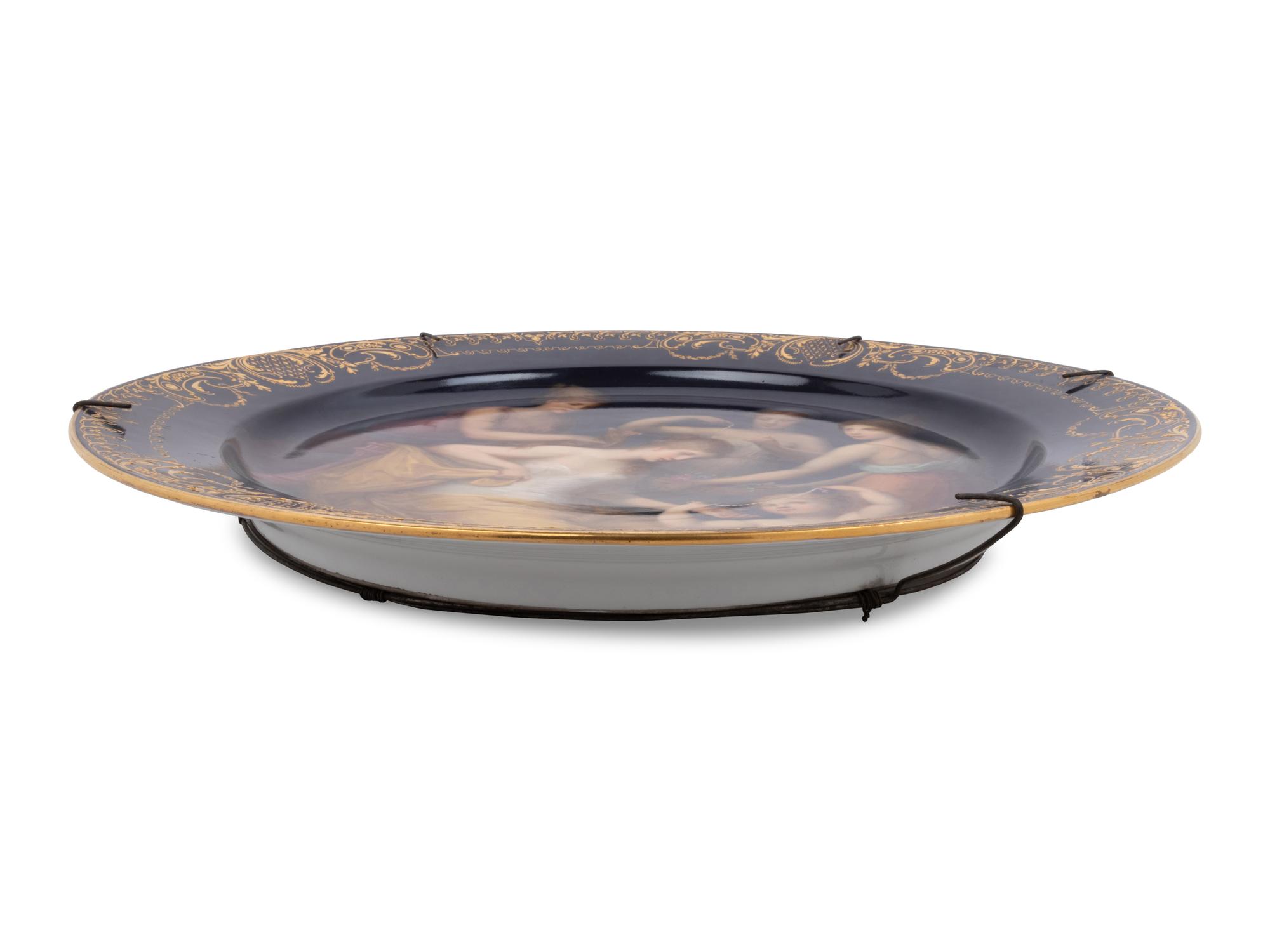 A Vienna Porcelain Charger