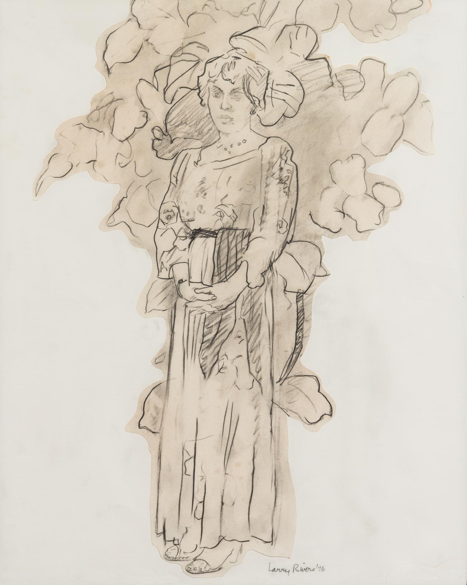 Larry Rivers, (American, 1923-2002), Untitled, 1976