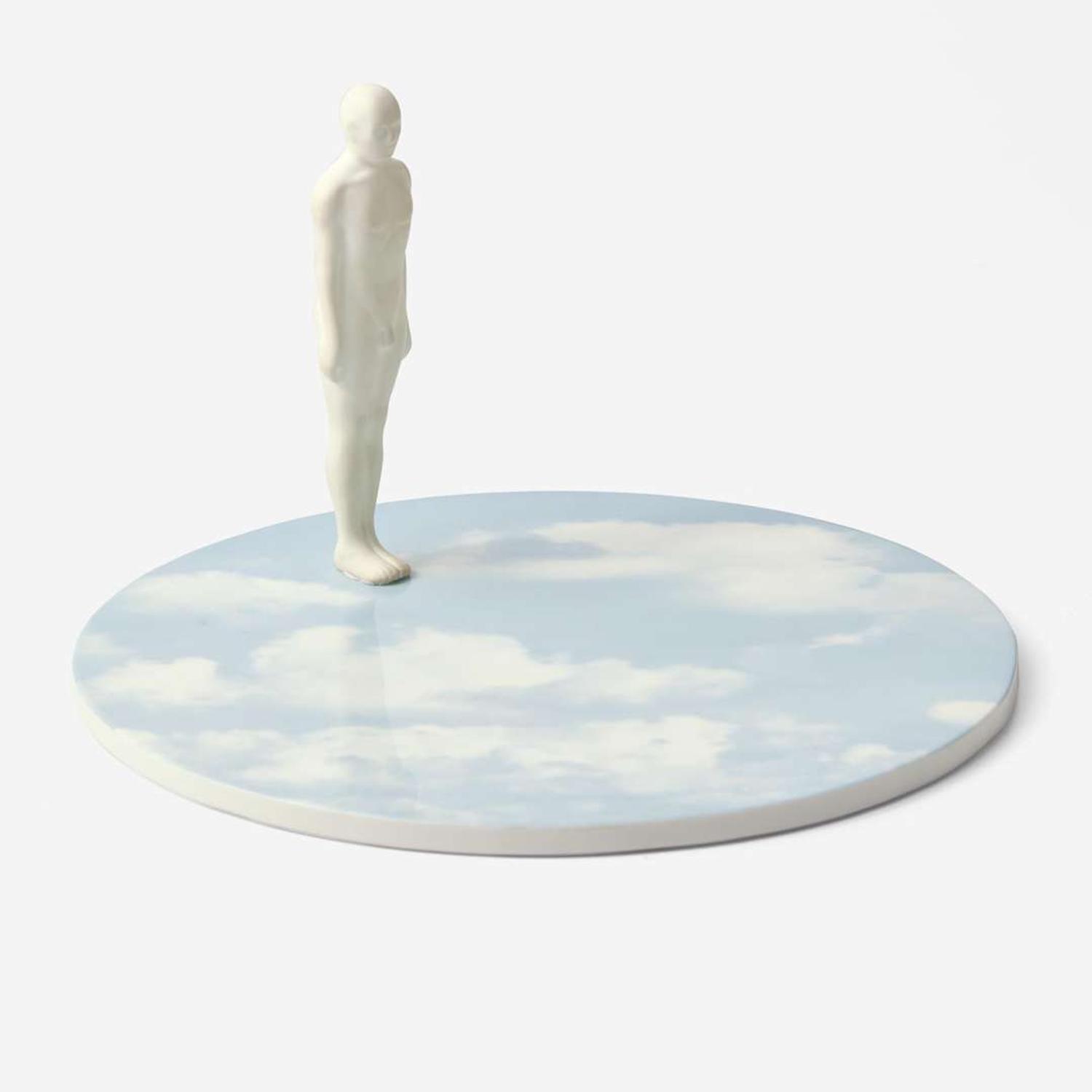 A Wedgwood Sculptural Group Titled "Sky Platform II" Designed by Glenys Barton (b 1944) UK, 1984