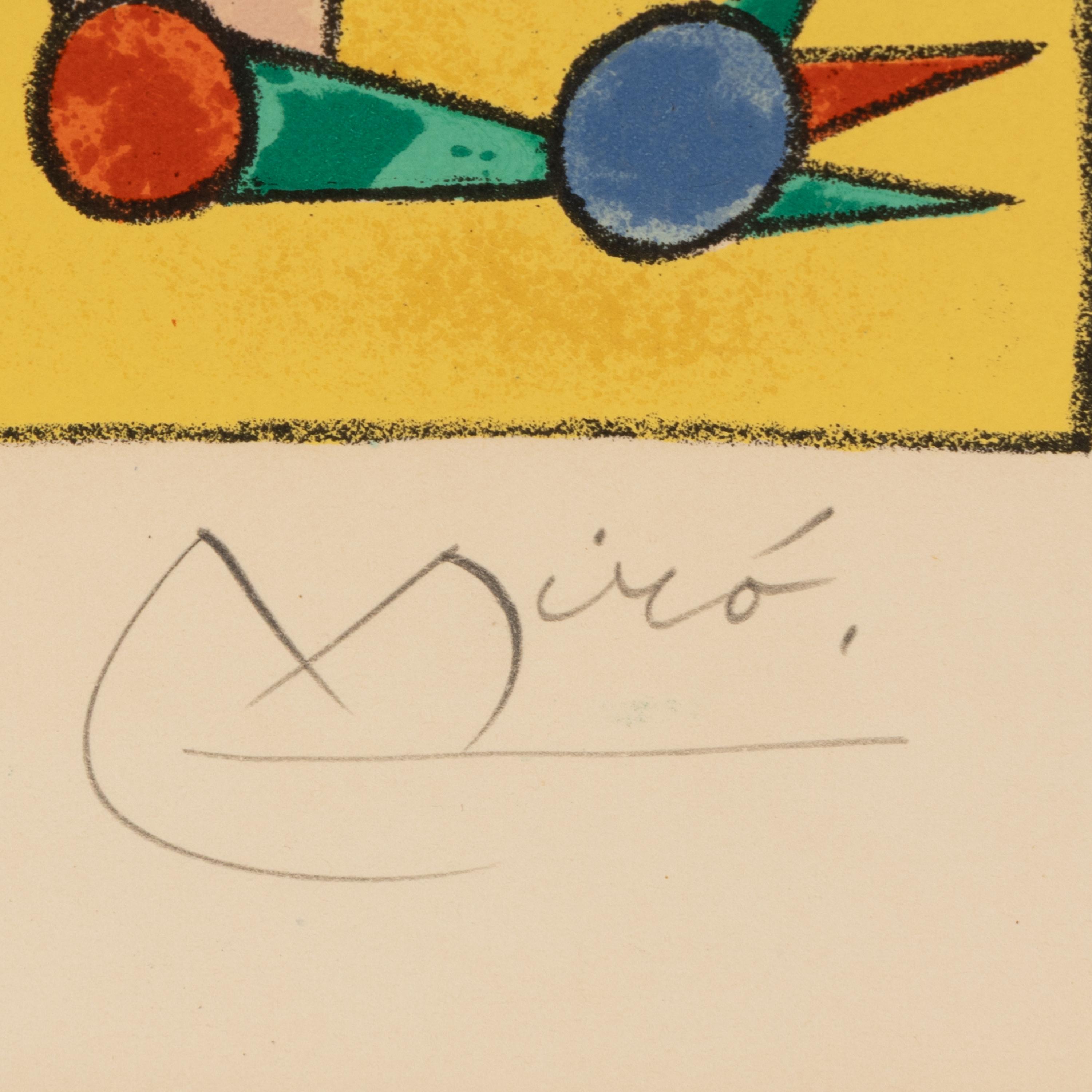 Joan Miró (Spanish, 1893–1983) — Le Banquet (from Ubu Roi) , 1966