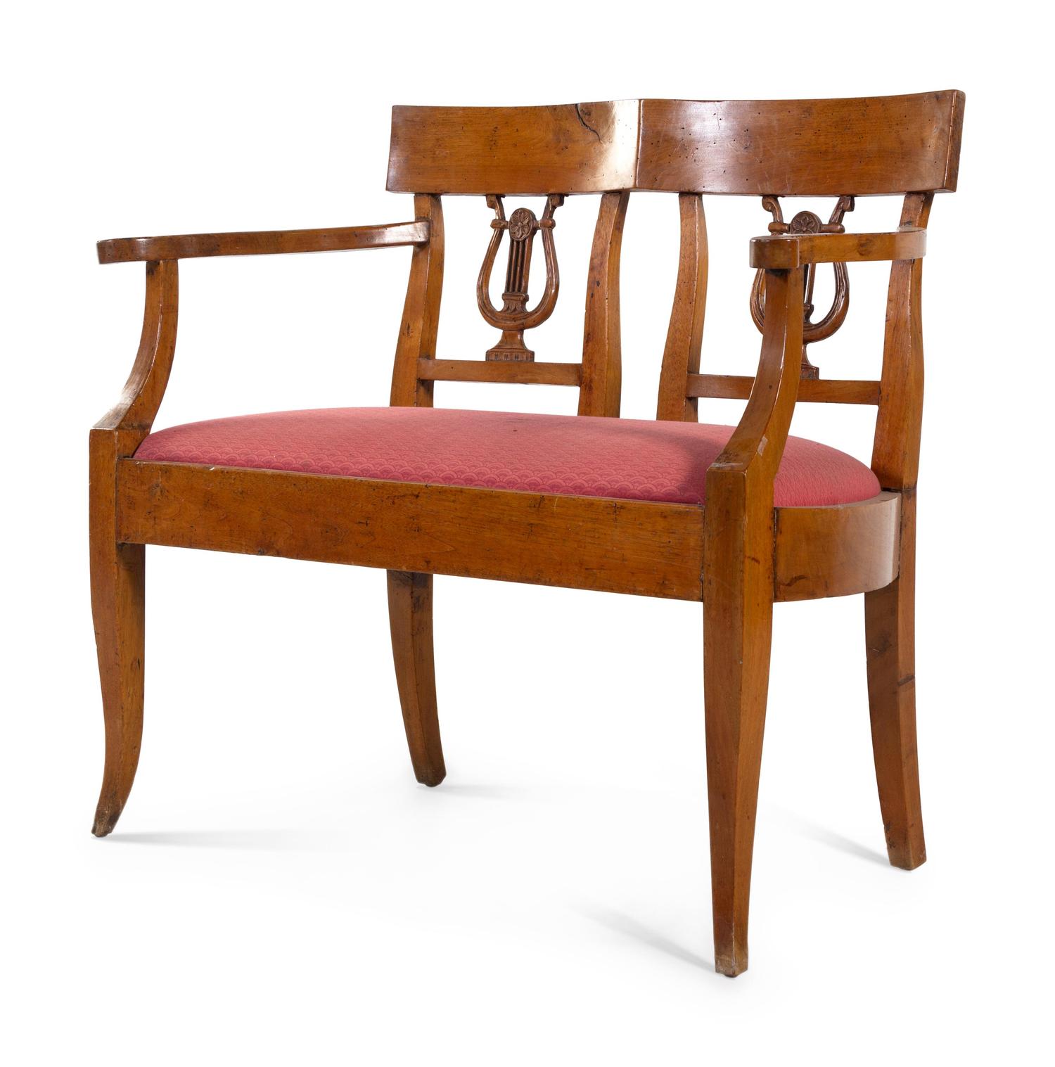 An Italian Double-Back Settee