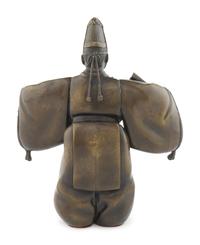 A Japanese Bronze Figure