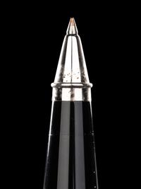 Conway Stewart: Churchill-Ebonite and Silver Trim Limited Edition Rollerball Pen