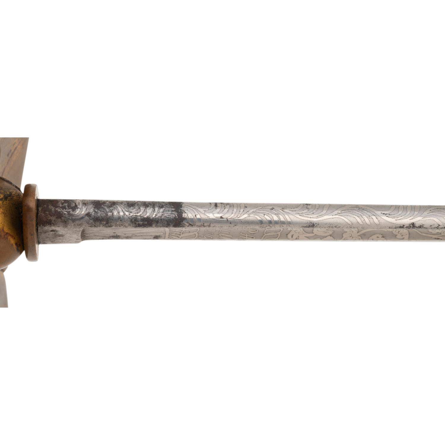 Two Presentation Swords to Lieutenant and Colonel (General) Gershom Mott, An Ames 1840 Officers Sword and an Ames 1850 Foot Officers Sword