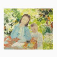 Le Pho (French/Vietnamese, 1907-2001) La Lecture
