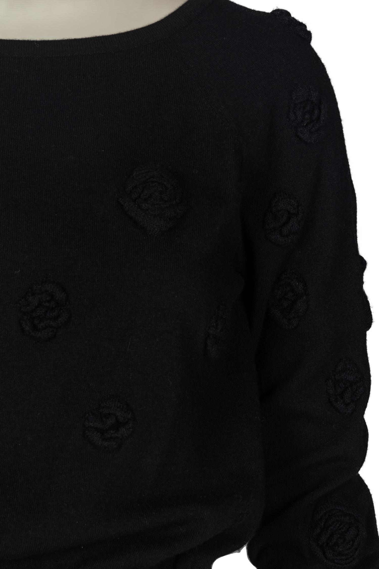 Two Chanel Sweaters and One Chanel Skirt with Belt